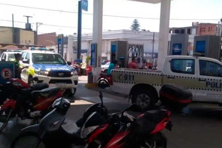 Sólo una estación de servicio abastece de combustible a la Policía