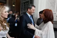 Cristina y Massa congelaron las dietas en el Congreso 