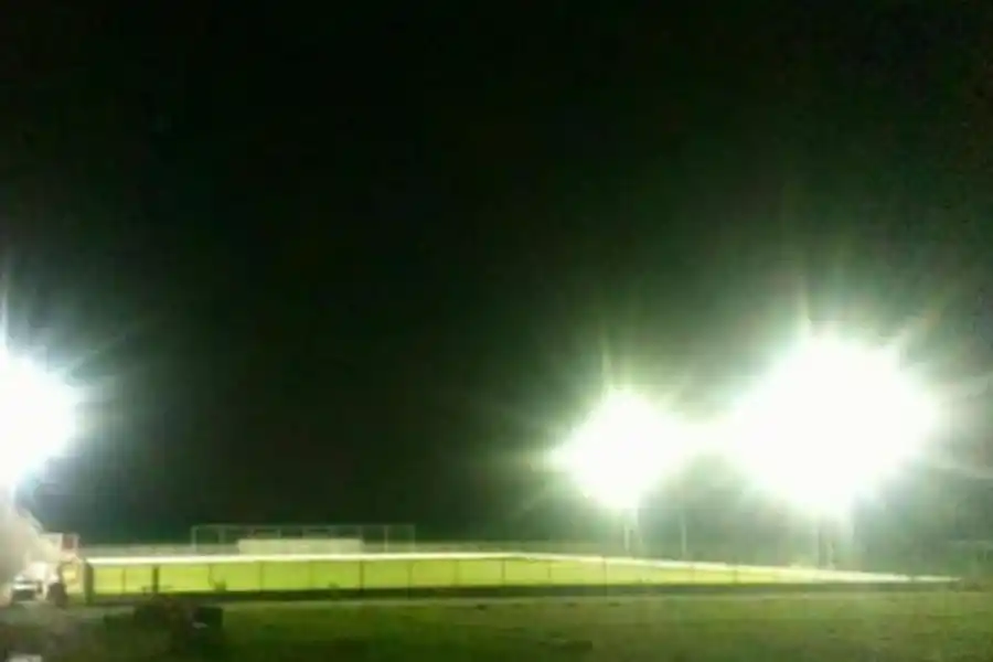 PANORÁMICA. Una vista aérea del predio de seis hectáreas que se encuentra al noreste de la ciudad de Concepción.   