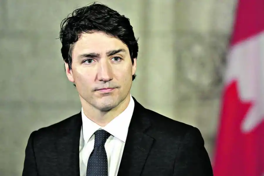 TRUDEAU. El primer ministro fue blanco de la ira del estadounidense.   