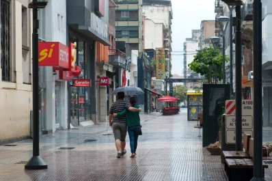 Domingo pasado por agua: habría tormentas todo el día