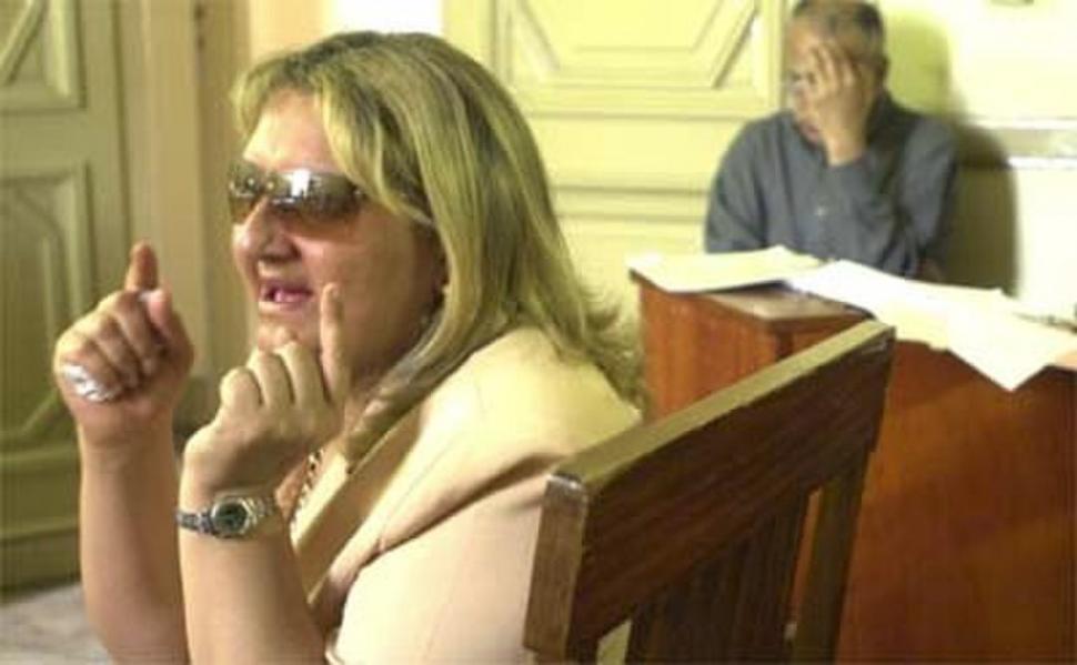 LE HIZO PERDER LA CABEZA. Viviana Abraham una de las mujeres de Marcovich, también declaró en el juicio.