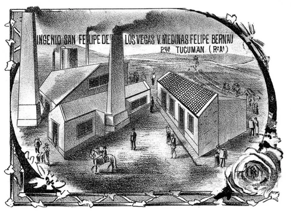 UN ANTIGUO INGENIO. La fábrica “San Felipe de los Vega”, de Felipe Bernan, en Medinas 