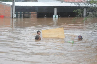 Sucesos de la década: la peor inundación de la década dejó a Lamadrid bajo el agua
