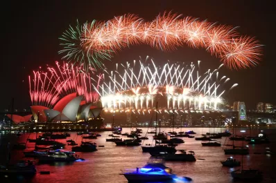 Show de colores: así fueron los primeros recibimientos al 2020 en el mundo