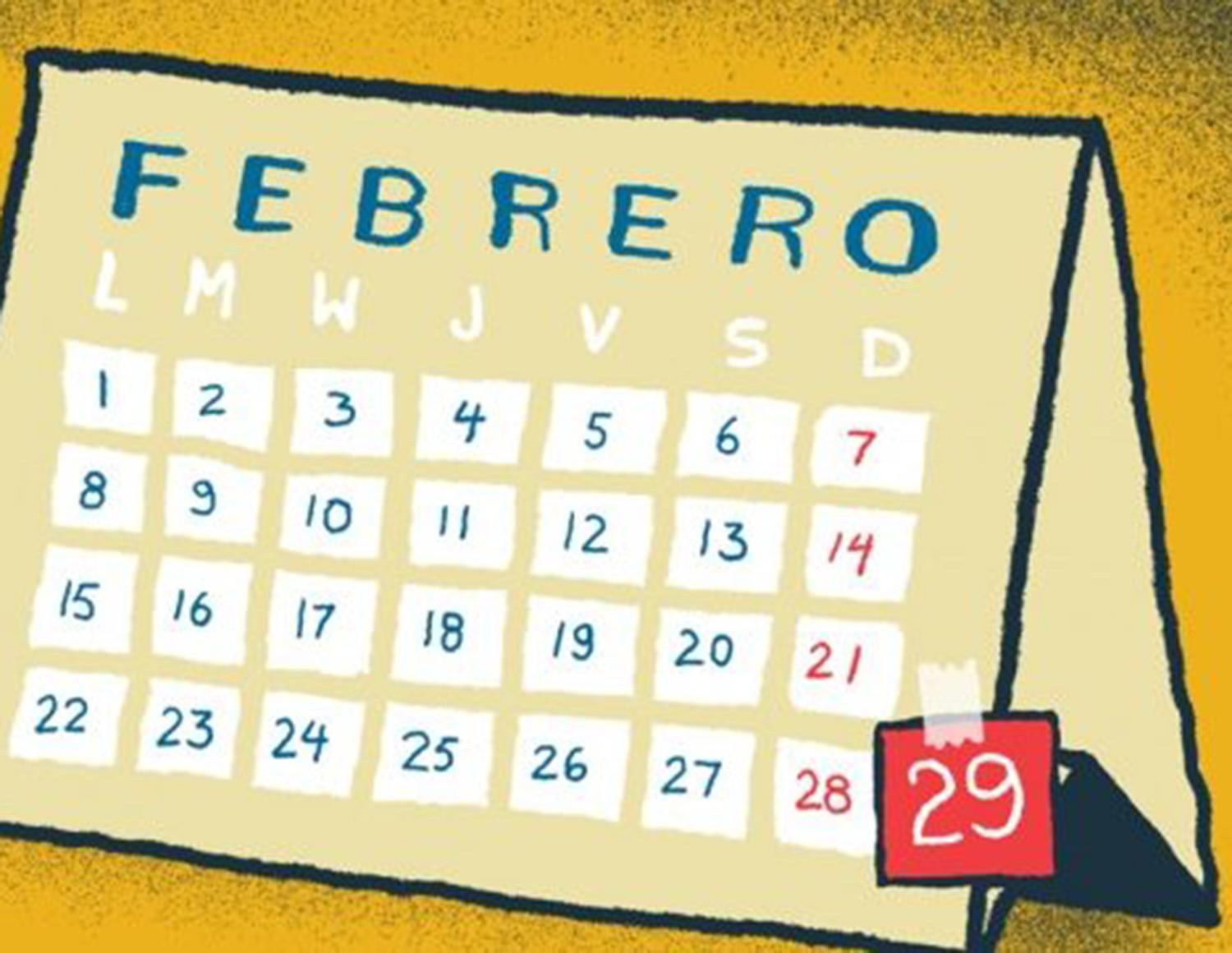 Si no lo habías notado, el calendario de 2020 viene con un día más en febrero.