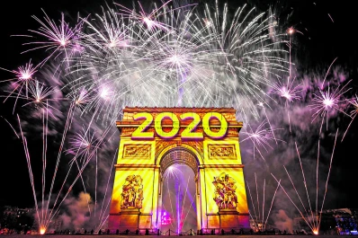 ¡Bienvenido 2020! Las mejores imágenes de los festejos en el mundo
