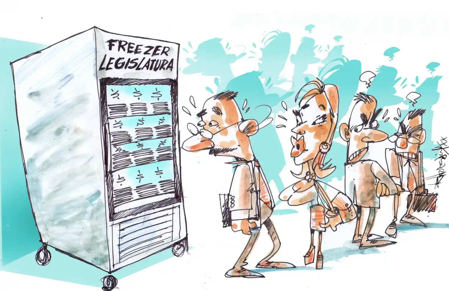 Legisladores cobrarán el equivalente a ocho salarios mínimos por seis meses