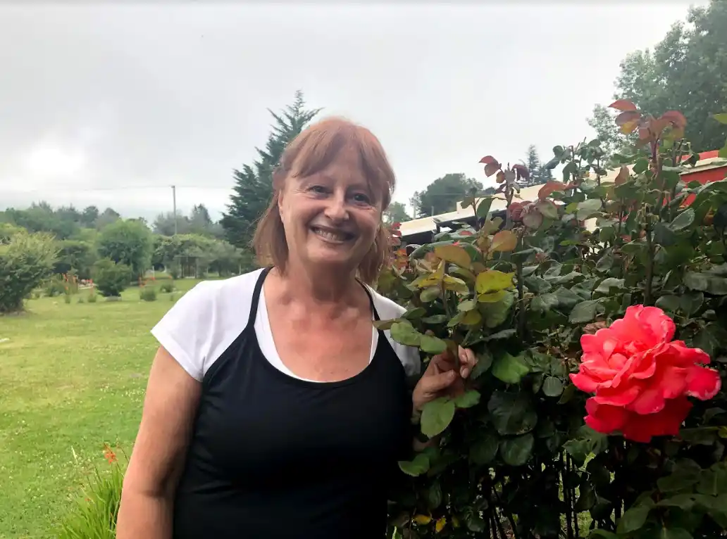 TAFINISTA POR ADOPCIÓN. Marcela Funes Franco en su posada.