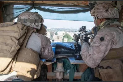 En Irak cayeron dos cohetes sobre una base militar norteamericana cercana a Bagdad