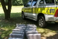 Roban baterías de las antenas de telefonía para usar en equipos de audio