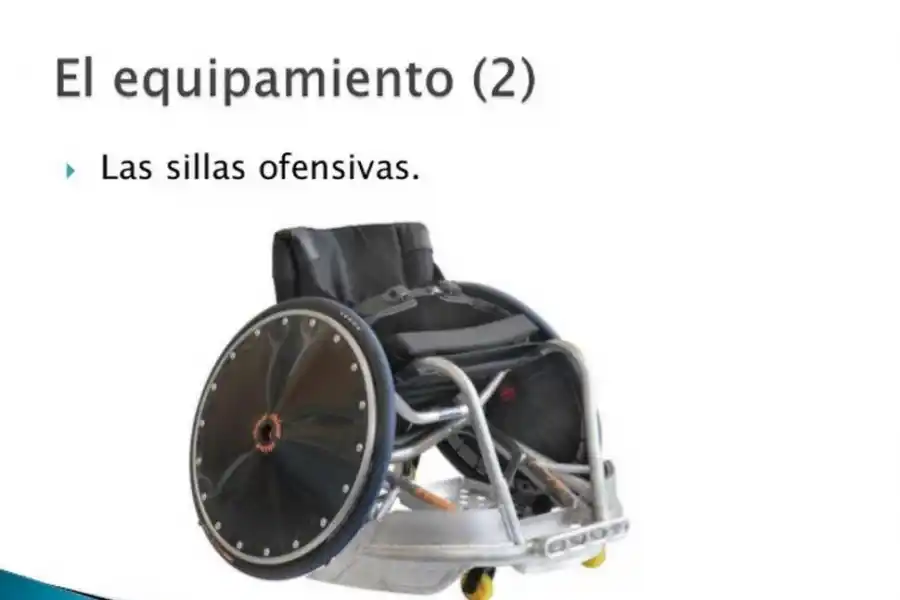 SILLA OFENSIVA. Está configurada para la velocidad y la movilidad.