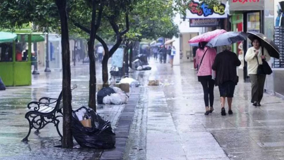 ALERTA. El Servicio Meteorológico Nacional anunció lluvias para la madrugada de hoy. LA GACETA/ ARCHIVO