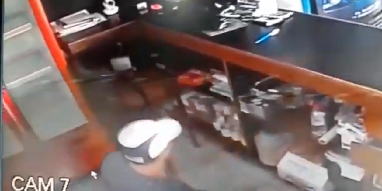 Entró a robar en un conocido bar de Yerba Buena y quedó filmado en un video