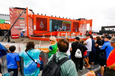 Largadas eran las de antes...