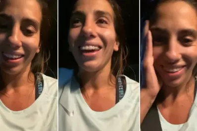 Cinthia Fernández recuperó su billetera y agradeció en las redes sociales