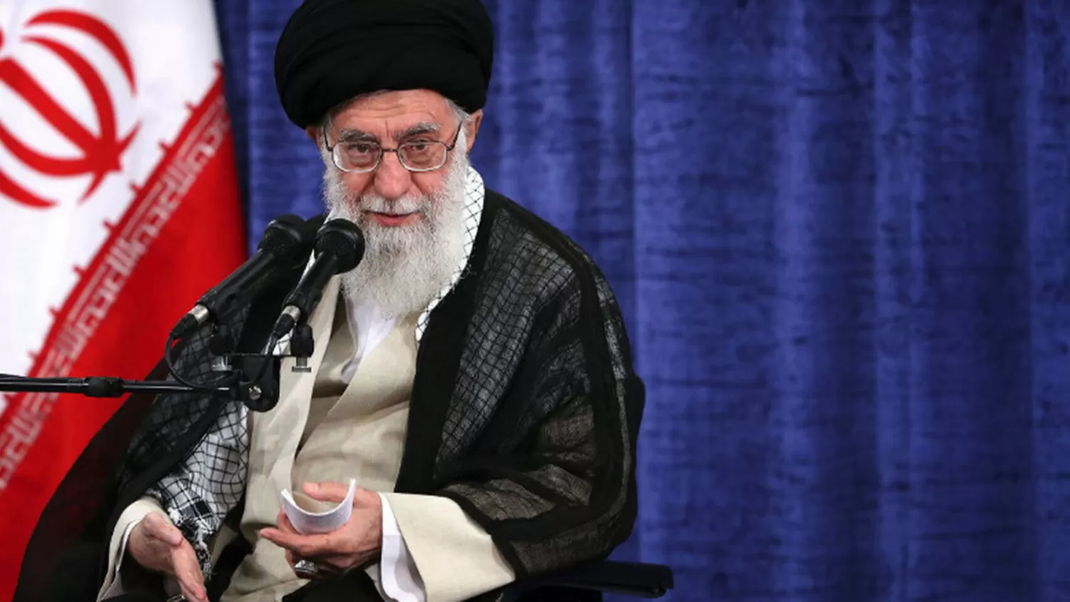 El líder de la Revolución Islámica de Irán, el ayatola Ali Jamenei.