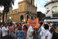 El Colegio Médico apoyó a Sitas en la marcha por la cláusula gatillo