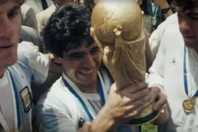 Postulan el documental sobre Maradona