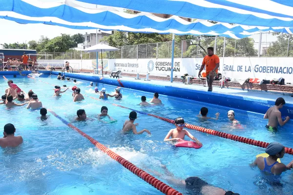 Comienzan a funcionar los natatorios, tras la habilitación del COE