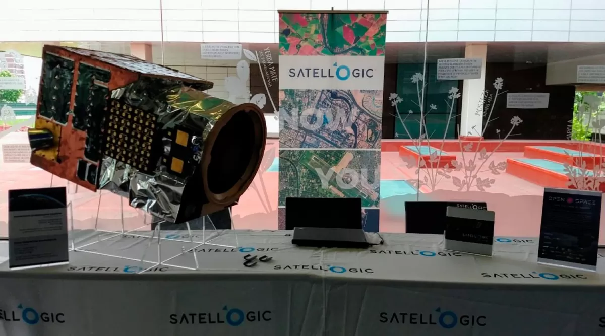 EN ÓRBITA. El próximo miércoles dos satélites de Satellogic serán enviados a la órbita baja. FOTO TOMADA DEL TWITTER DE @SATELLOGIC