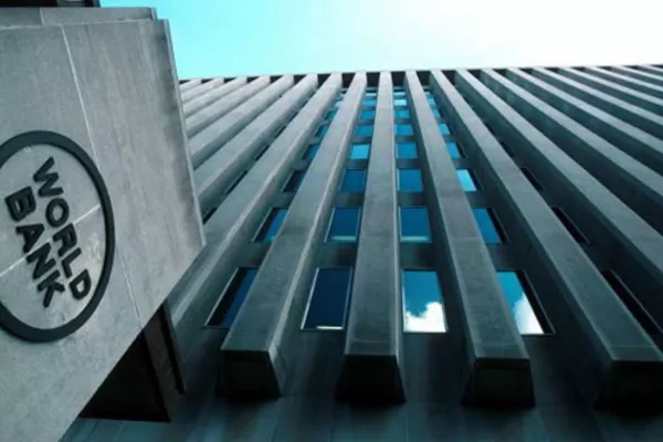 El Banco Mundial estimó que la economía argentina caería 1,3% durante 2020