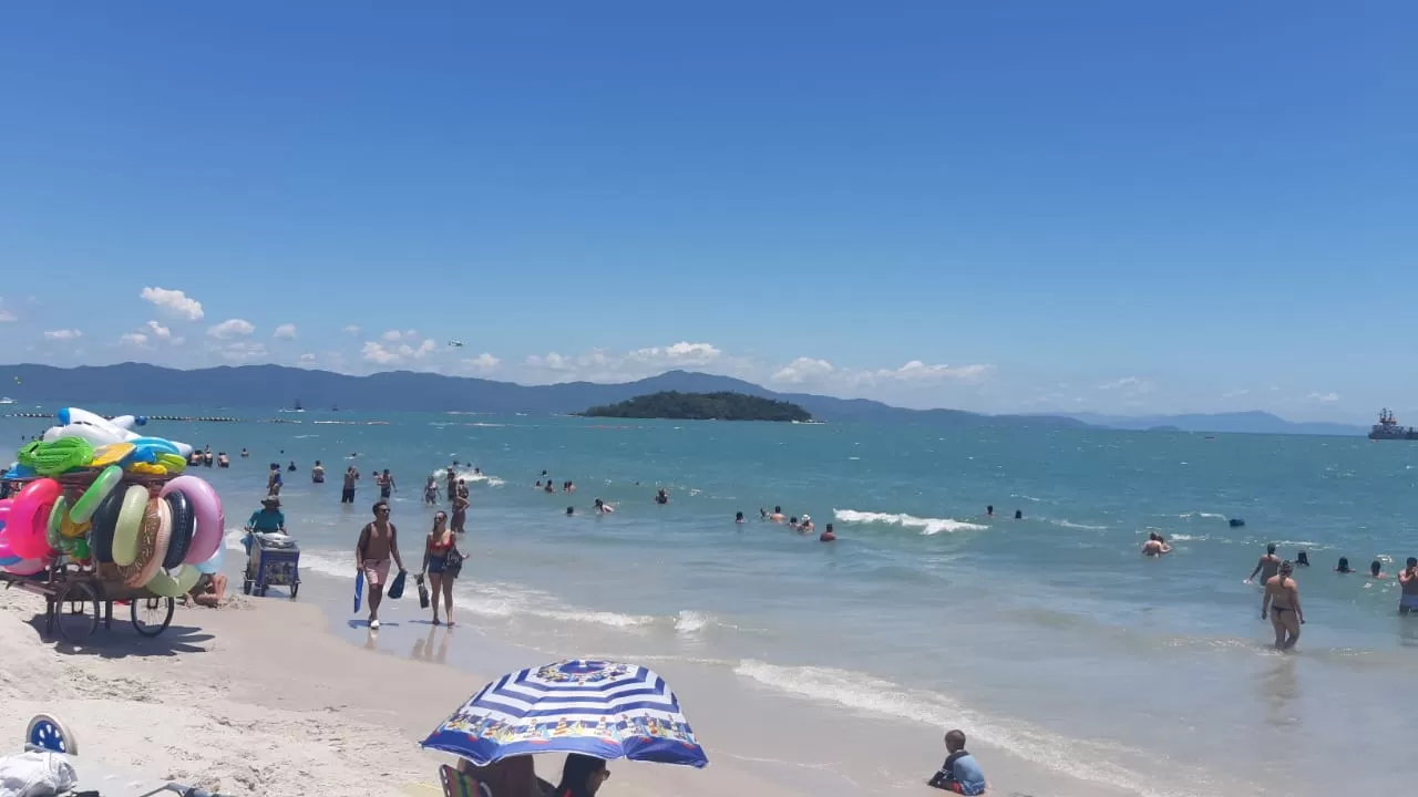 Las playas brasileras son uno de los lugares elegidos por los tucumanos para descansar. 