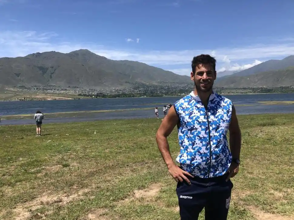 OBJETIVOS CLAROS. El bonaerense Agustín Vernice ya está clasificado para los Juegos Olímpicos de Tokio, donde espera rendir al máximo. 