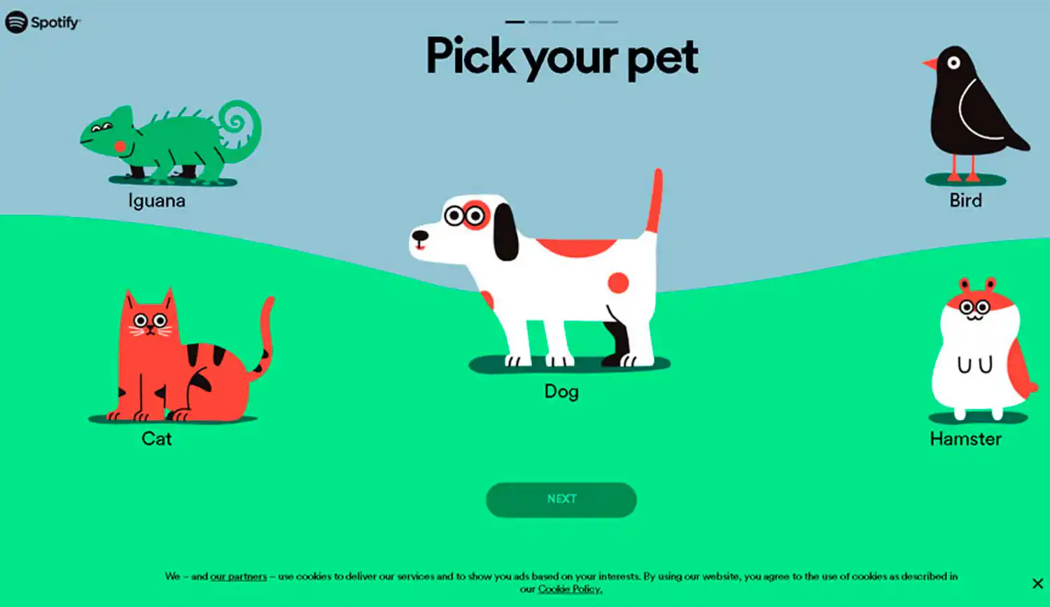 Spotify lanzó listas de reproducción para mascotas