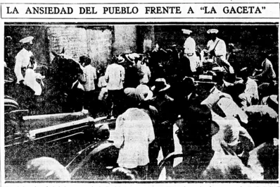 Un fusilamiento militar que alteró nuestro país