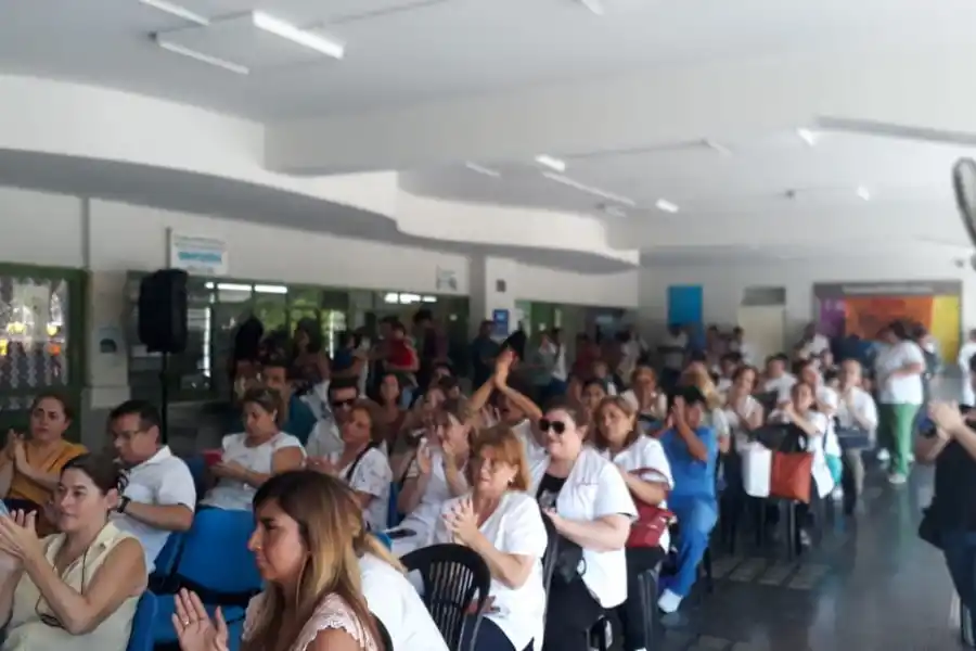 ASAMBLEA. Se realizó en el hospital del Niño Jesús.