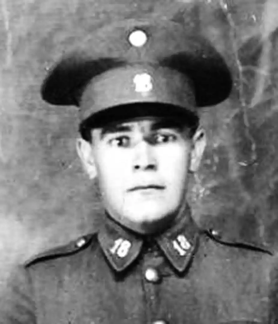 CABO LUIS PAZ. El militar tenía 28 años cuando fue fusilado. 