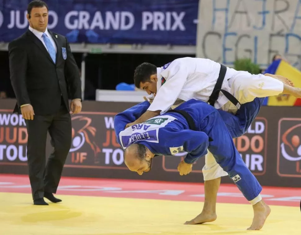 REGRESO. Tras un 2018 de prácticamente nula competencia, debido a una lesión, el año pasado Lucenti volvió a combatir. judoinside.com