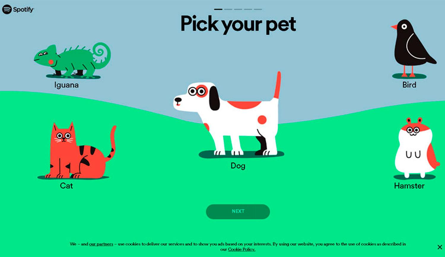 Spotify lanzó listas de reproducción para mascotas