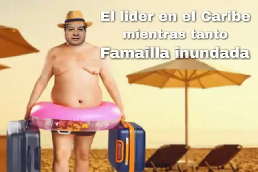 Luego de la tormenta en Tucumán, las redes sociales se ensañaron con Manzur