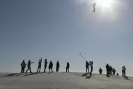 El tucumano Saraceno intentará el primer vuelo impulsado por aire de la historia