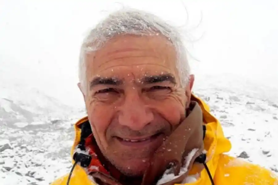 EN MARCHA. Tibaldi se tomó más de dos meses para completar la travesía. 