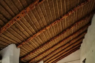 Una tarea artesanal renovó la vida del emblemático techo de paja