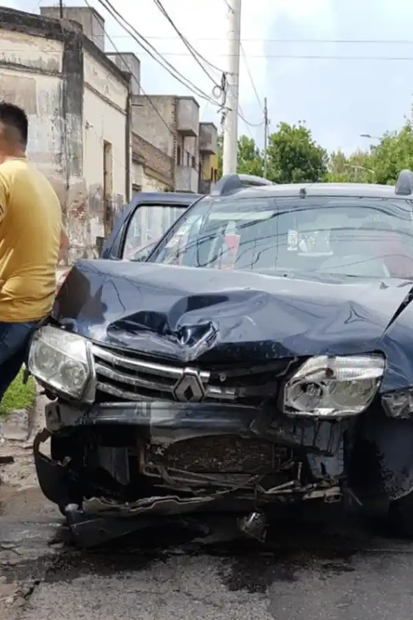 Impresionante accidente en Villa Luján