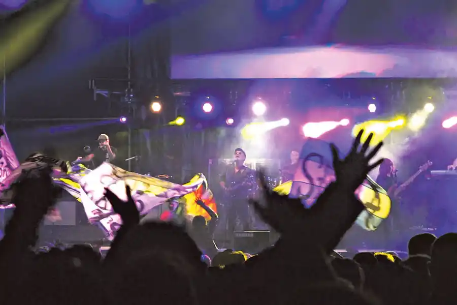 Rock en las montañas: padres, hijos y una misma emoción