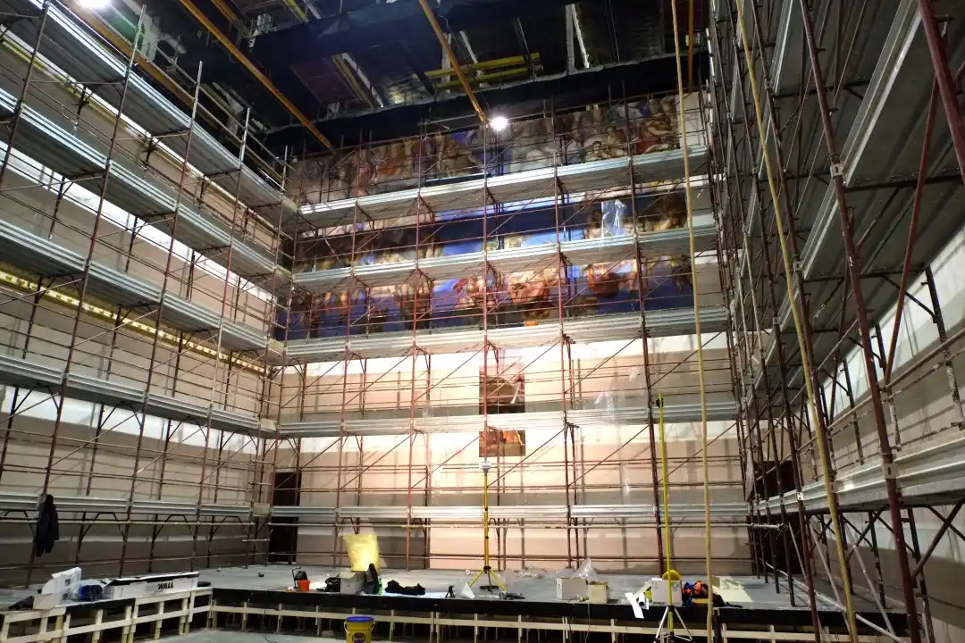 Dentro de los estudios Cinecitta en Roma (Netflix) 