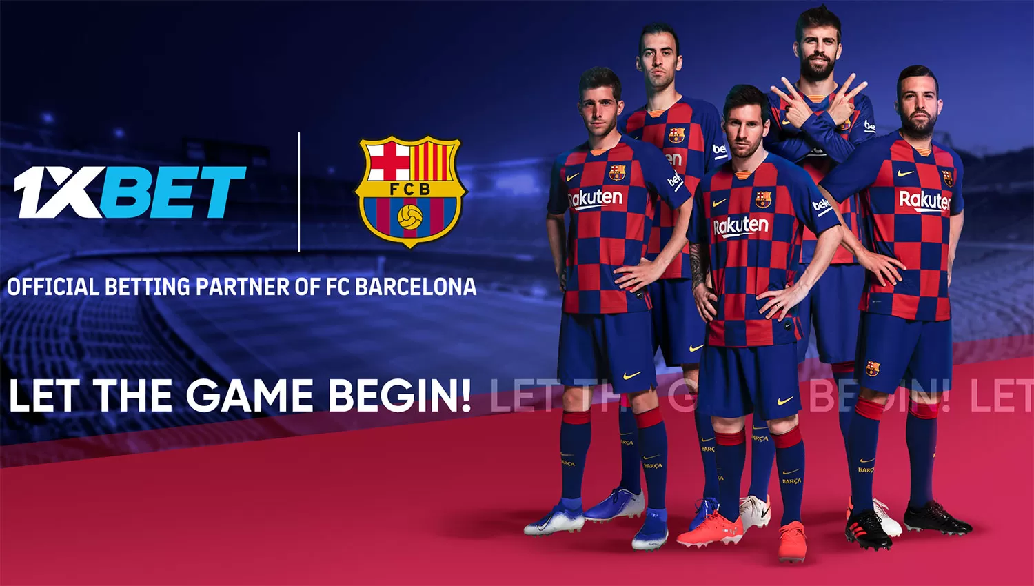 FC Barcelona incluye a 1XBet como su nuevo socio global