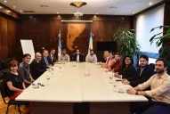 Dip fue recibido por la directora ejecutiva del PAMI