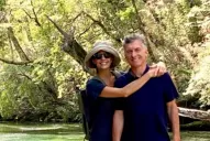Las primeras imágenes de las vacaciones de Macri en la Patagonia