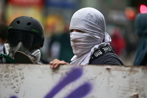 Colombia: paro y disturbios en una marcha masiva