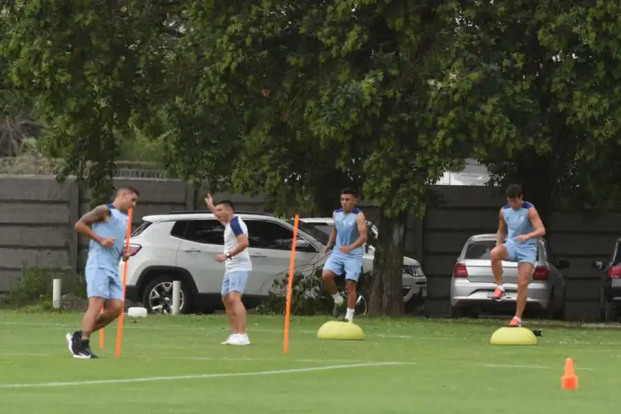 TRABAJO APARTE I. Aguirre hizo trabajos diferenciados para aclimatarse. la gaceta / foto de diego aráoz