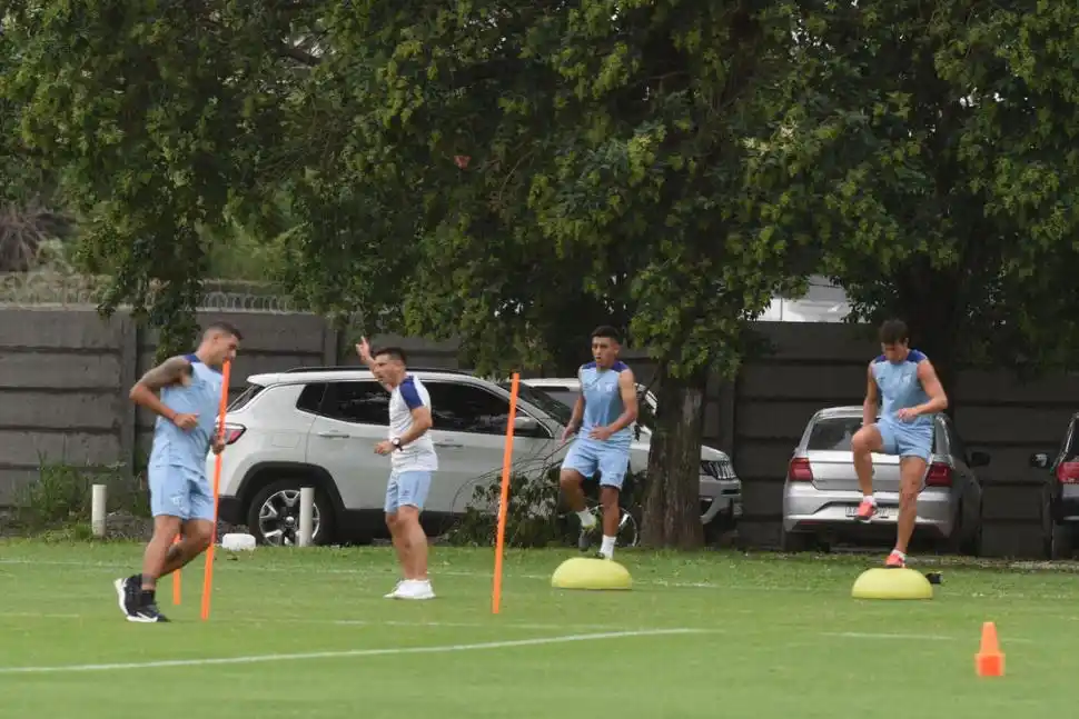 TRABAJO APARTE I. Aguirre hizo trabajos diferenciados para aclimatarse. la gaceta / foto de diego aráoz