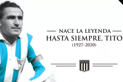 Murió Juan José Pizutti, una de las glorias de Racing