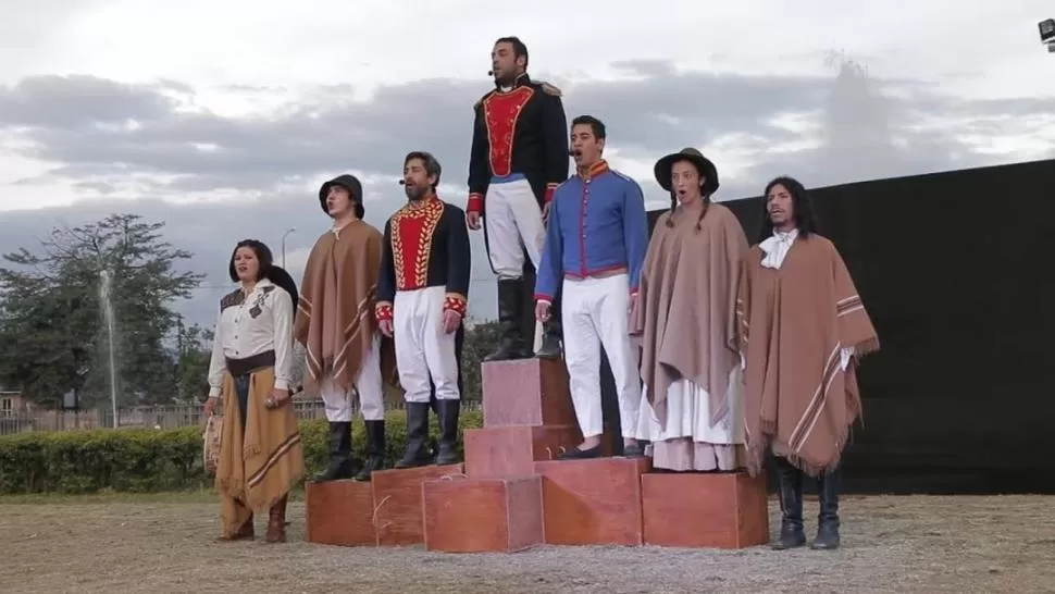 ESPACIOS NO CONVENCIONALES. Siete artistas recrean distintos momentos históricos en “Belgrano en Jujuy”. 