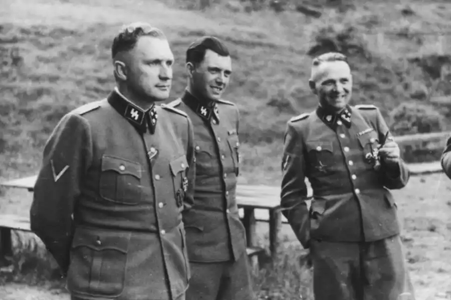 ANIMAL DE AUSCHWITZ. El nazi Rudolf Höss, comandante del campo de exterminio.